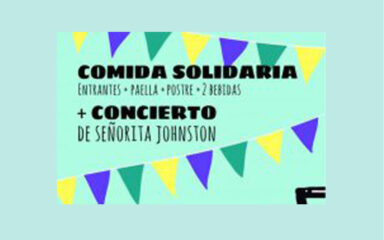 abadip paella y musica comida solidaria