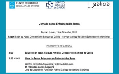 jornada enfermedades raras galicia