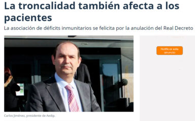 la troncalidad tambien afecta a los pacientes