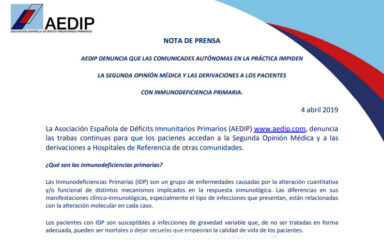 nota de prensa aedip denuncia