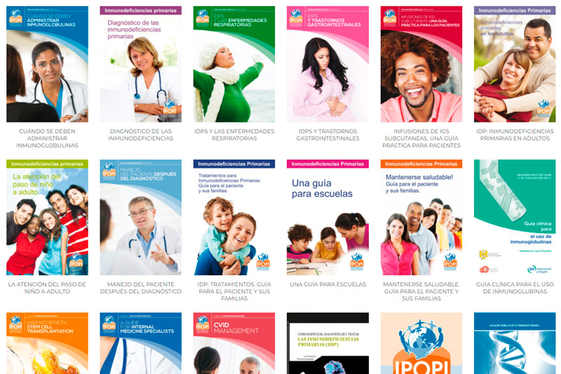 publicaciones deficit inmunodeficiencias primarias