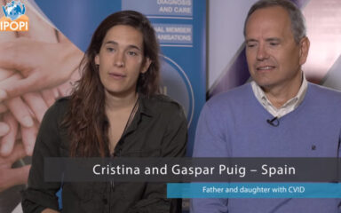 video pid testimonial an early diagnosed cviv patien and her father