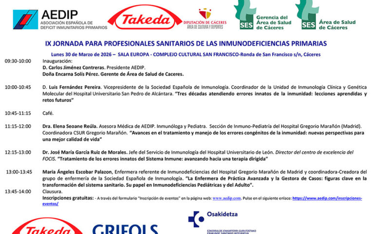 programa aedip caceres jornadas nuevo
