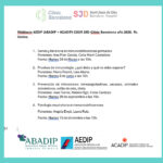 Webinars AEDIP (ABADIP + ACADIP) CSUR SJD-Clínic Barcelona año 2026. 1h. Online